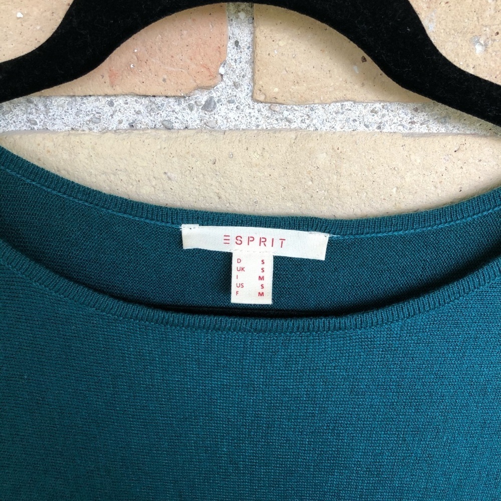 Esprit Teal Green Sweater - Picture 2 of 3